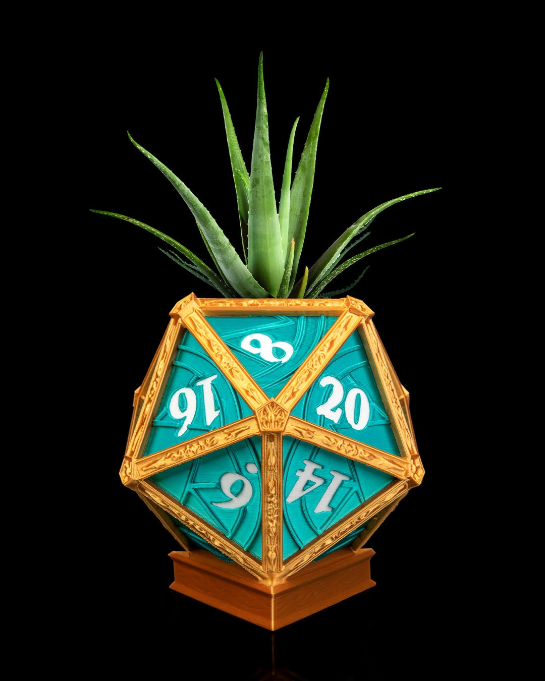 Arcane D20 Plant Pot 🌿🎲 — Level Up Your Greenery!