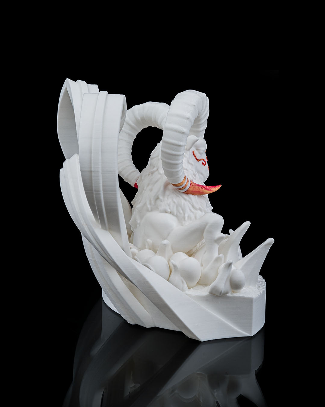 Aries 3D Printed Statue: The Warrior's Spirit ♈🛡️