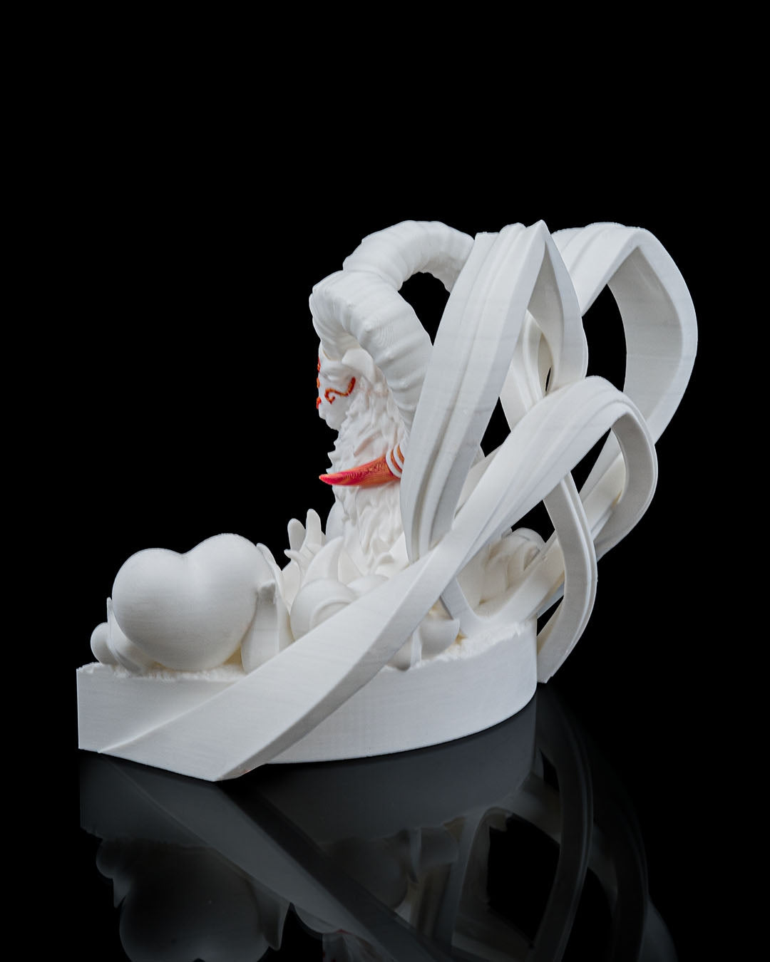 Aries 3D Printed Statue: The Warrior's Spirit ♈🛡️
