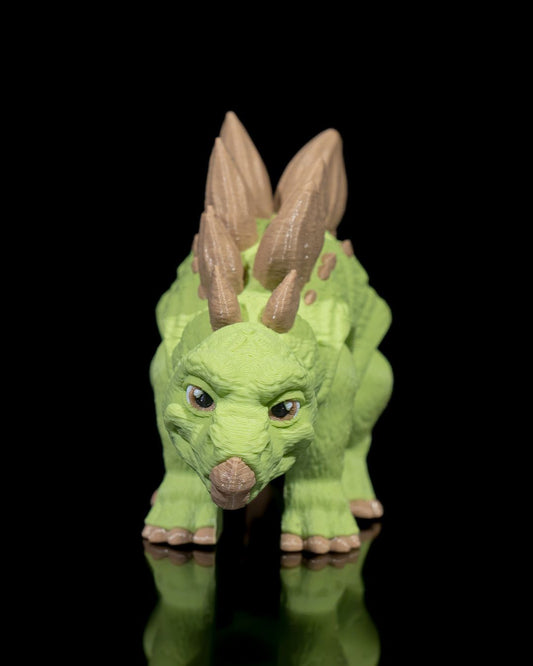 🦖 3D Printed Articulated Steg-O-Saurus 🦕 – handcrafted 3D printed decor gift