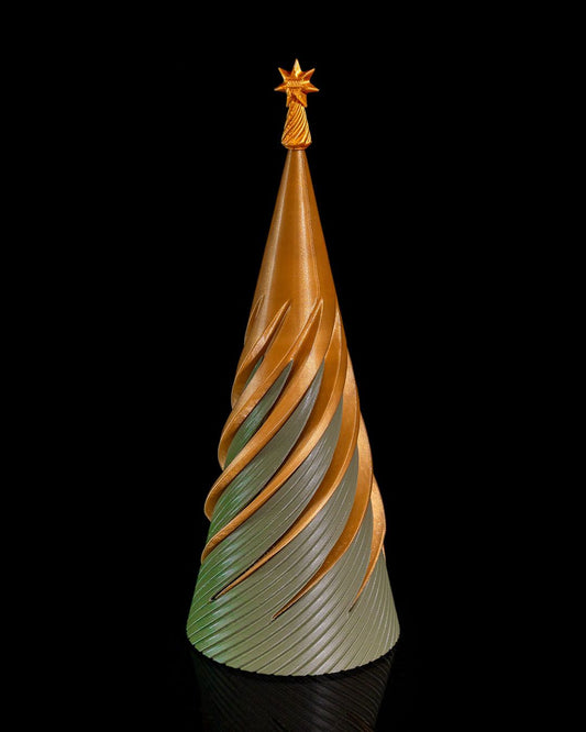 🌳 Endless Swirling Tree - 3D Printed Masterpiece 🌳 – handcrafted 3D printed decor gift