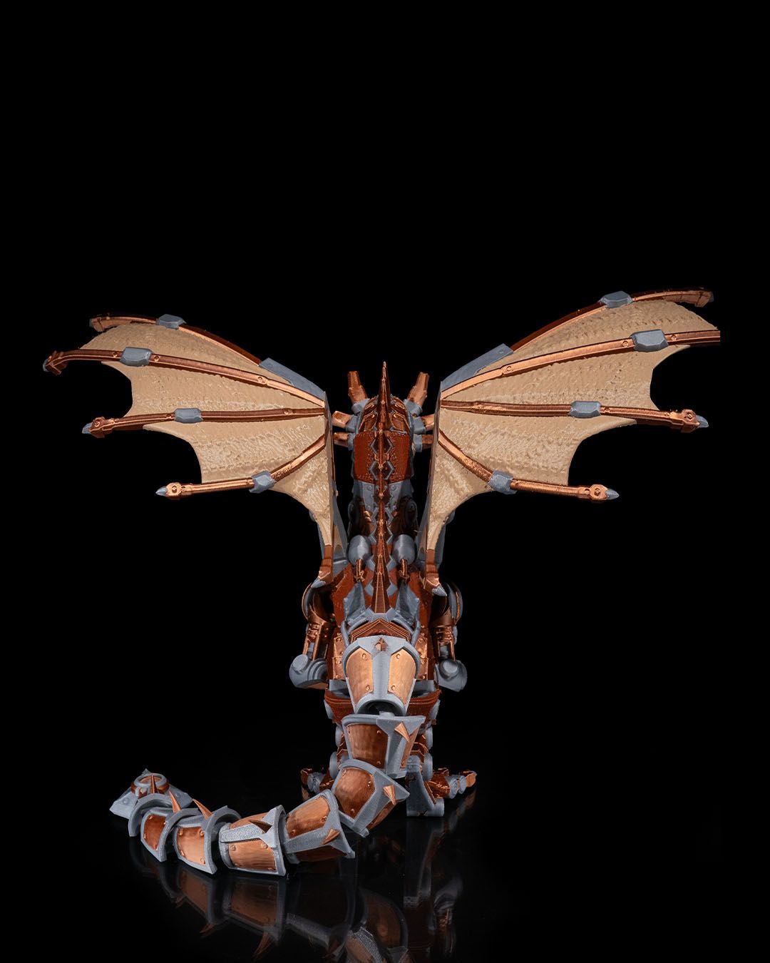 ๐ ๏ธ Steampunk Majesty: 3D-Printed Steampunk Dragon