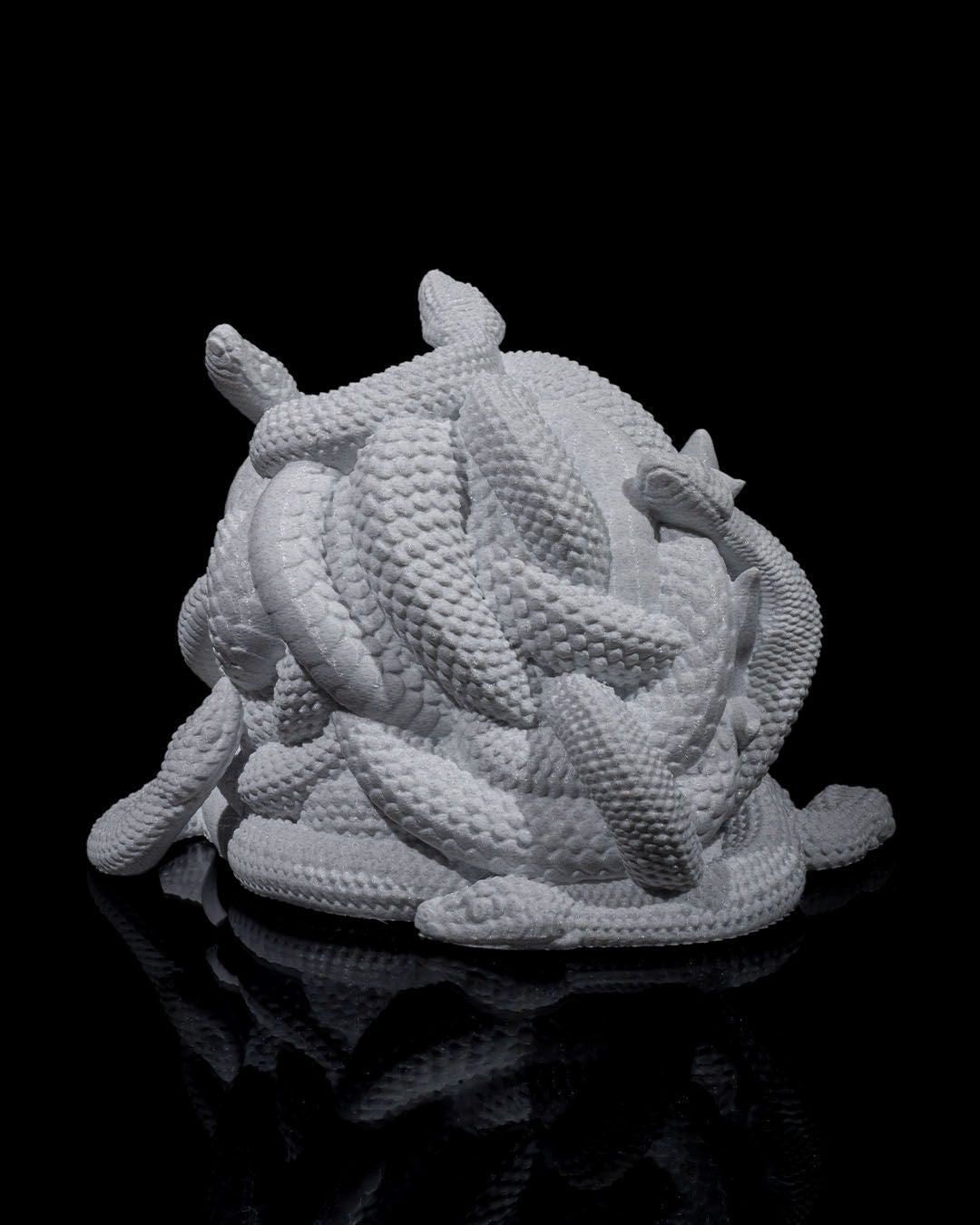 Gorgon Demise – 3D Printed Dice Tower 🐍💀