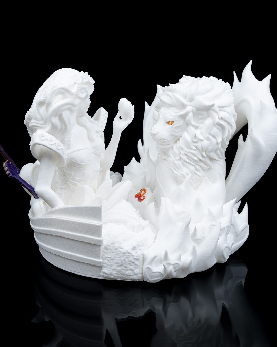 3D Printed Leo Statue Description 🌟🦁