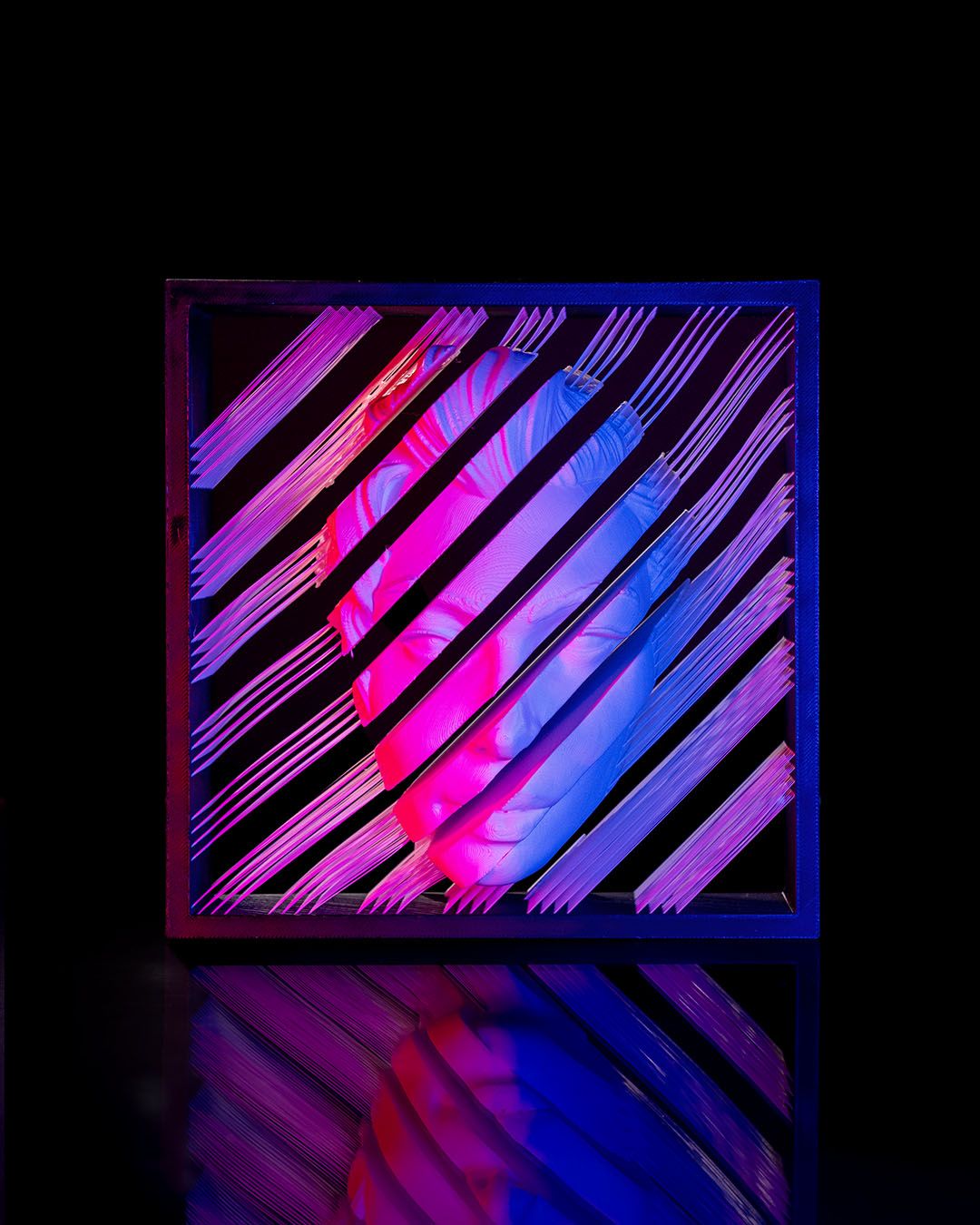 ✨ 3D Printed String Art Noir ✨