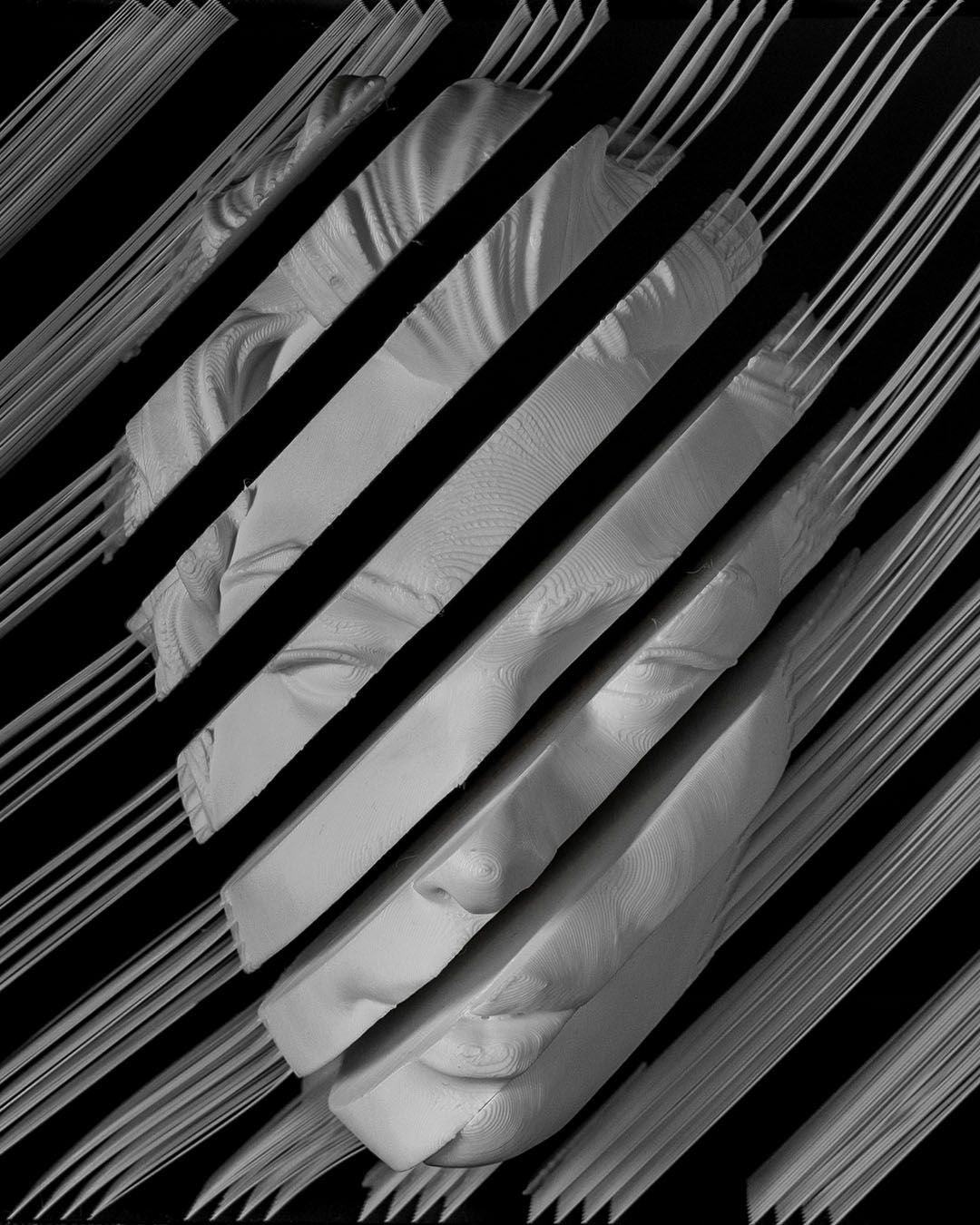 ✨ 3D Printed String Art Noir ✨