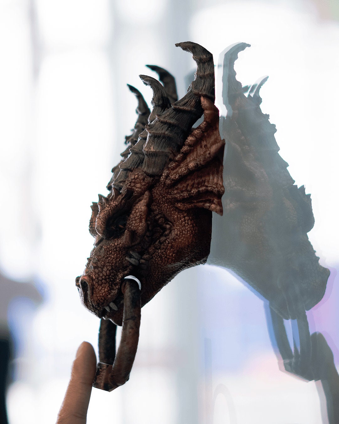 Majestic 3D Printed Dragon Door Knocker 🐉✨