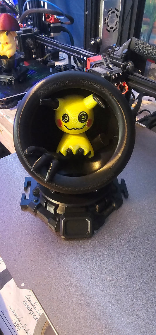 Pokémon Inspired Healing Pods Display | 3D Printed Pokémon Figure Capsule | Gamer & Collector Decor