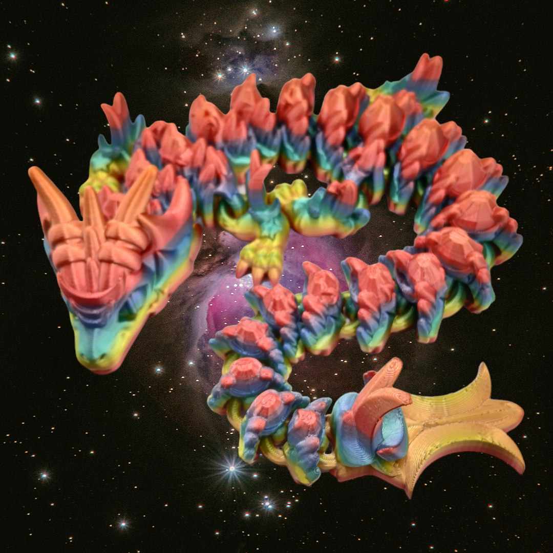 Zodiac Dragon – 3D Printed Masterpiece 🐉✨