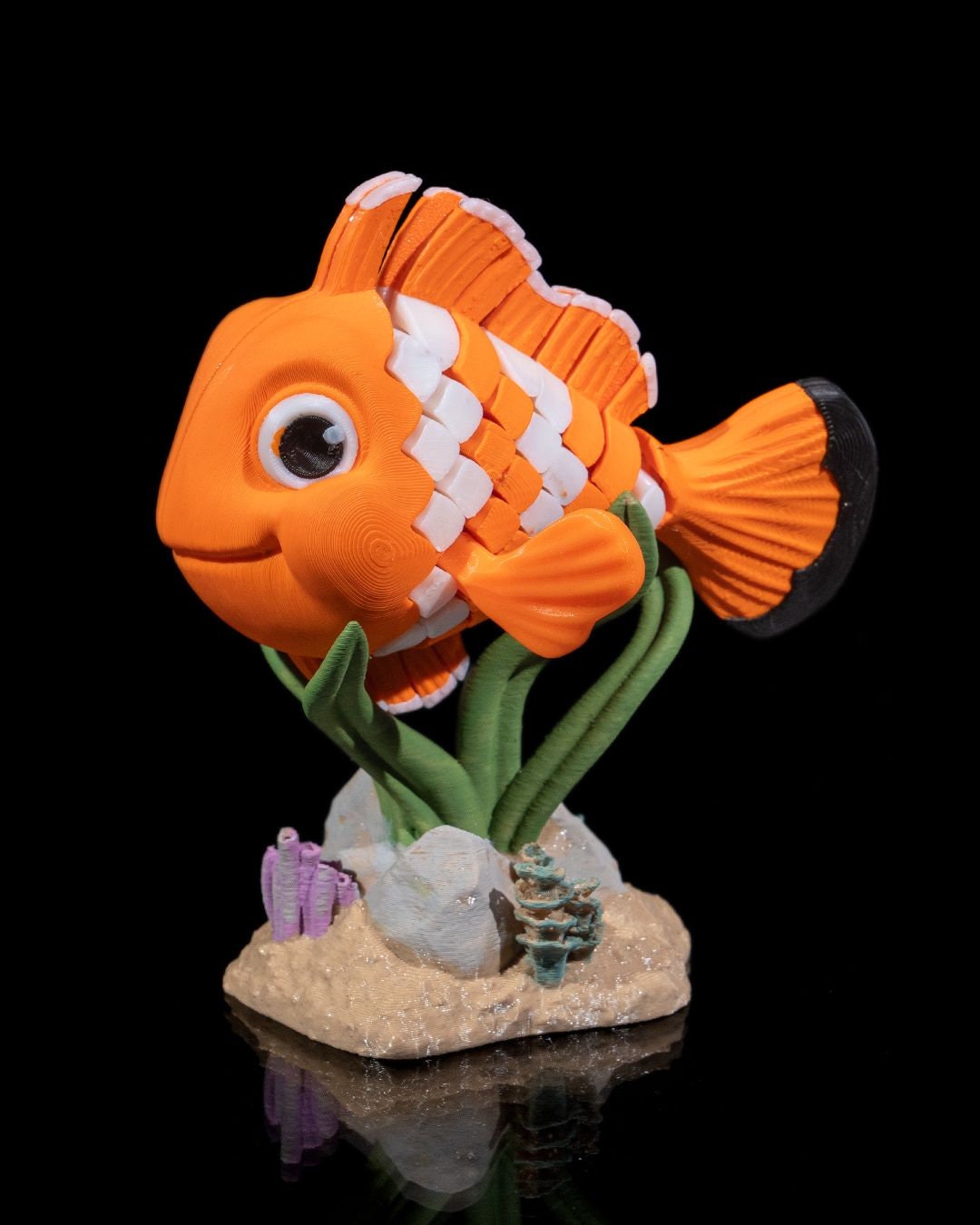 Nestor, the Clownfish | Unique Home Decor Gift – handcrafted 3D printed decor gift
