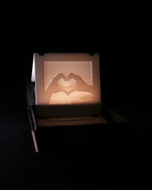 ✨ Lithophane Box of Memories: A Glowing Treasure Chest for Your Moments ✨