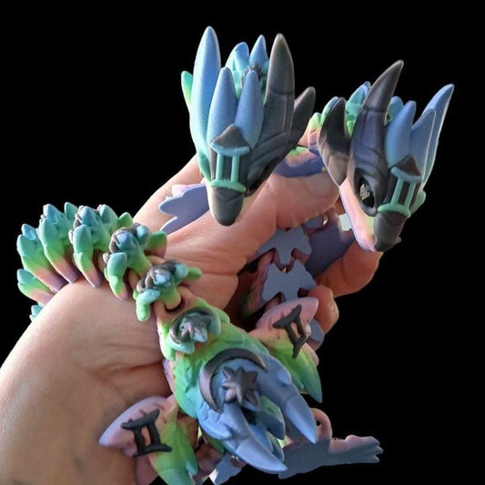 Gemini Dragon – The Mystical Twin of the Skies 🐉✨