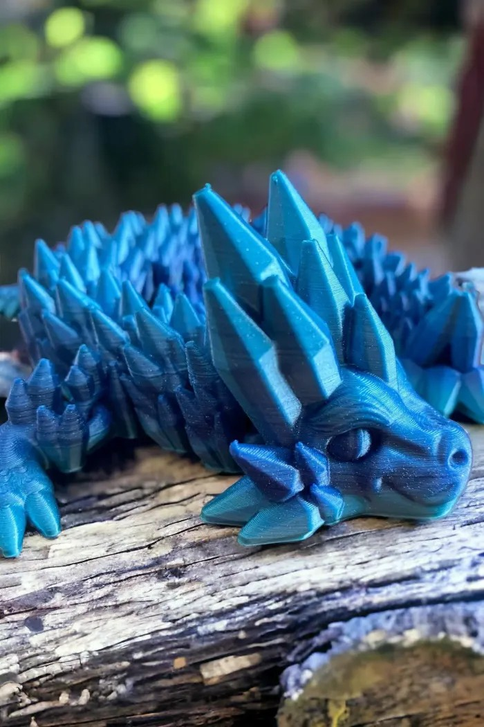 Crystal Dragon: The Majestic Guardian of Glimmering Realms 🐉✨