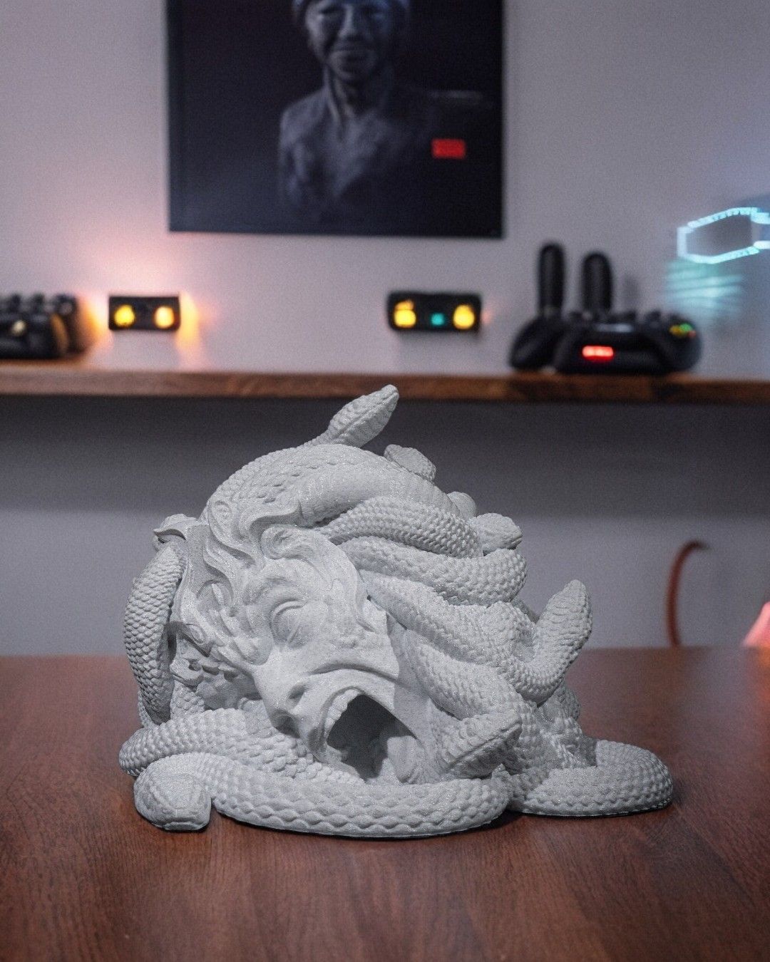 Gorgon Demise – 3D Printed Dice Tower 🐍💀