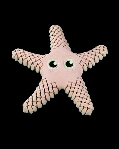 🌊 Sandy the Articulated Sea Star – Your Ocean Friend on Land! 🌟