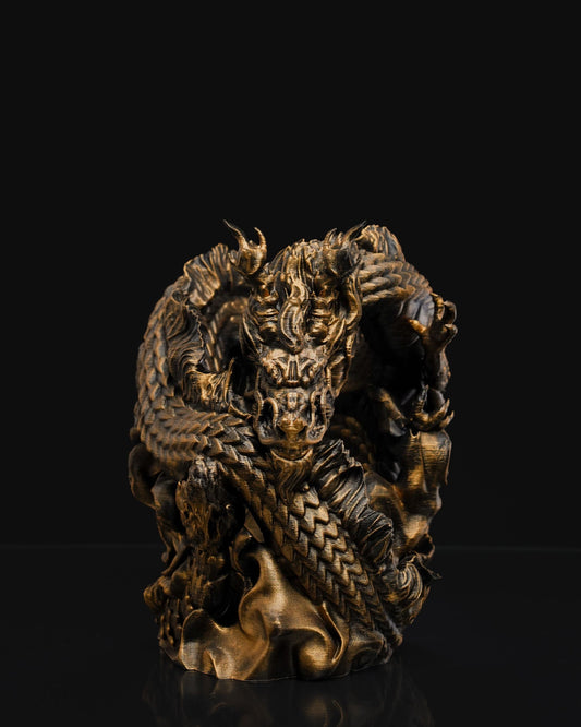 Chinese Dragon 3D Printed Wine Holder 🐉🍷