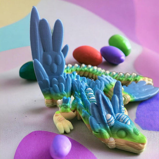 🐉 3D Printed Easter Dragon - A Magical Spring Companion 🌸