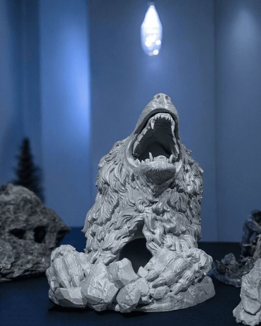 🖤 Wolf Bite 3D Printed Dice Tower 🖤