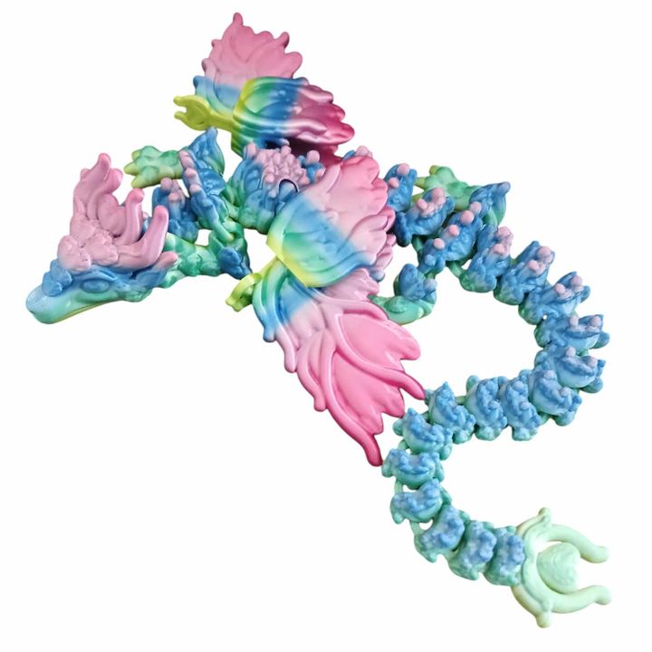 ✨ 3D Printed Articulated Aphrodite Winged Dragon – Grace in Motion! 🐉🕊️ – handcrafted 3D printed decor gift