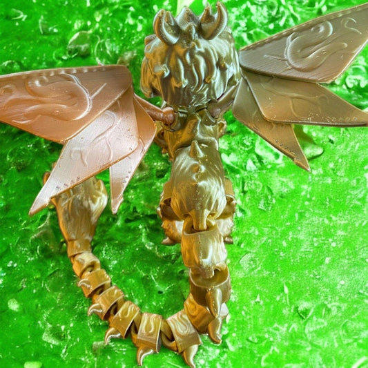 Leo Dragon - Fierce & Majestic 3D Printed Creation 🐉✨
