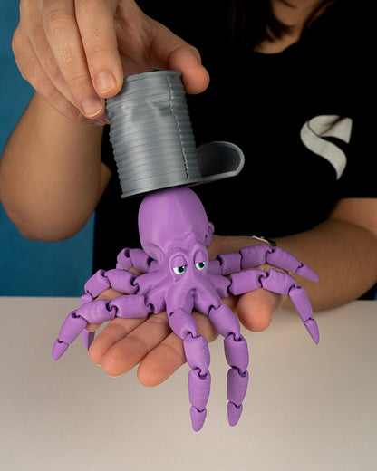 Gus the Octopus 🐙 – Playful, Poseable, and Perfectly Printed! 🎨