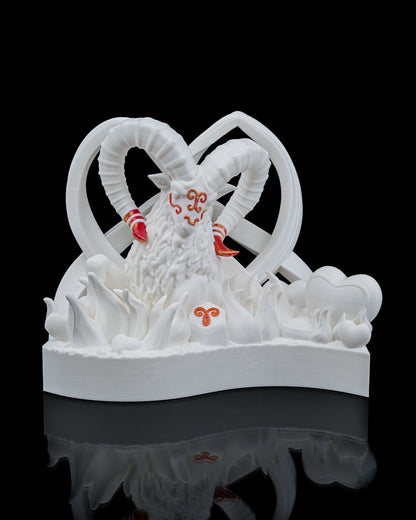 Aries 3D Printed Statue: The Warrior's Spirit ♈🛡️