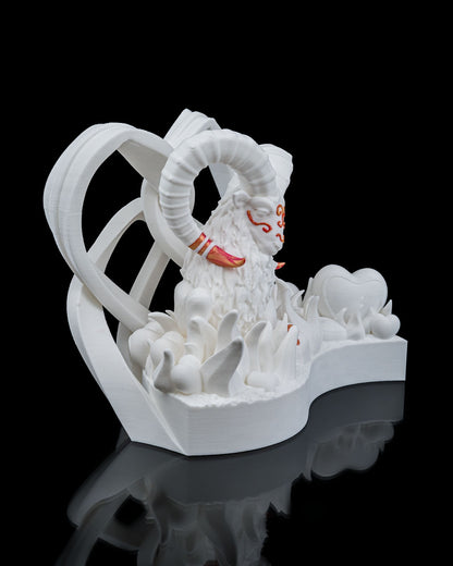 Aries 3D Printed Statue: The Warrior's Spirit ♈🛡️