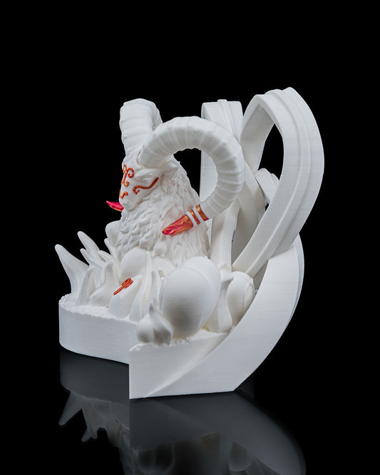 Aries 3D Printed Statue: The Warrior's Spirit ♈🛡️