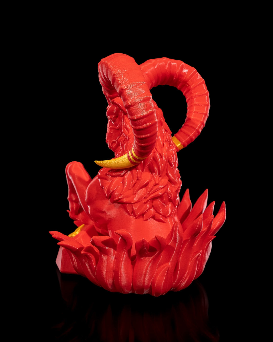 🌟 Aries Statue – 3D Printed Zodiac Art ♈️ – handcrafted 3D printed decor gift