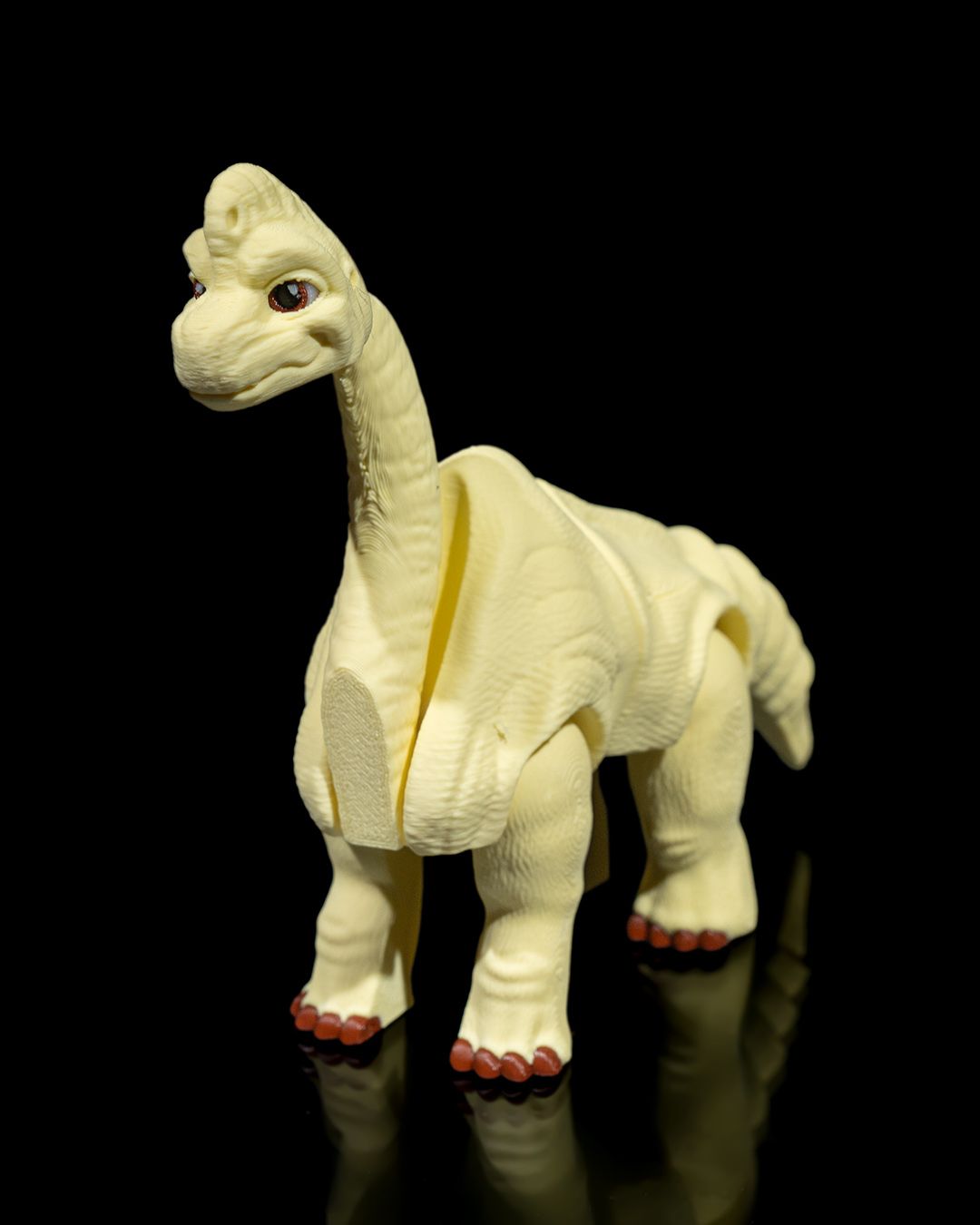 🌿 3D Printed Articulated Brachiosaurus 🦕 – handcrafted 3D printed decor gift