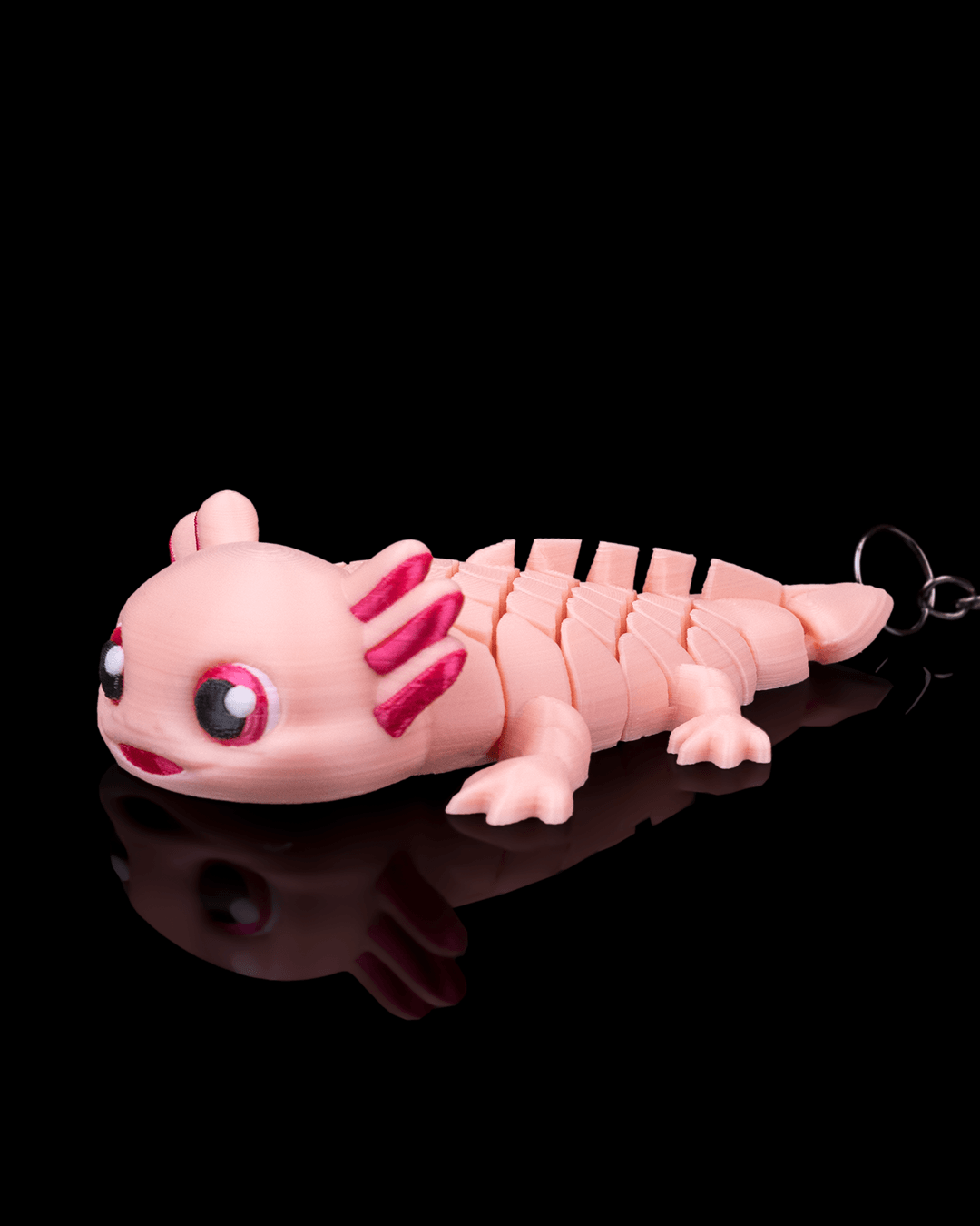🌊 Ashley the Axolotl – 3D Printed Mesh Articulated Wonder! 🐾