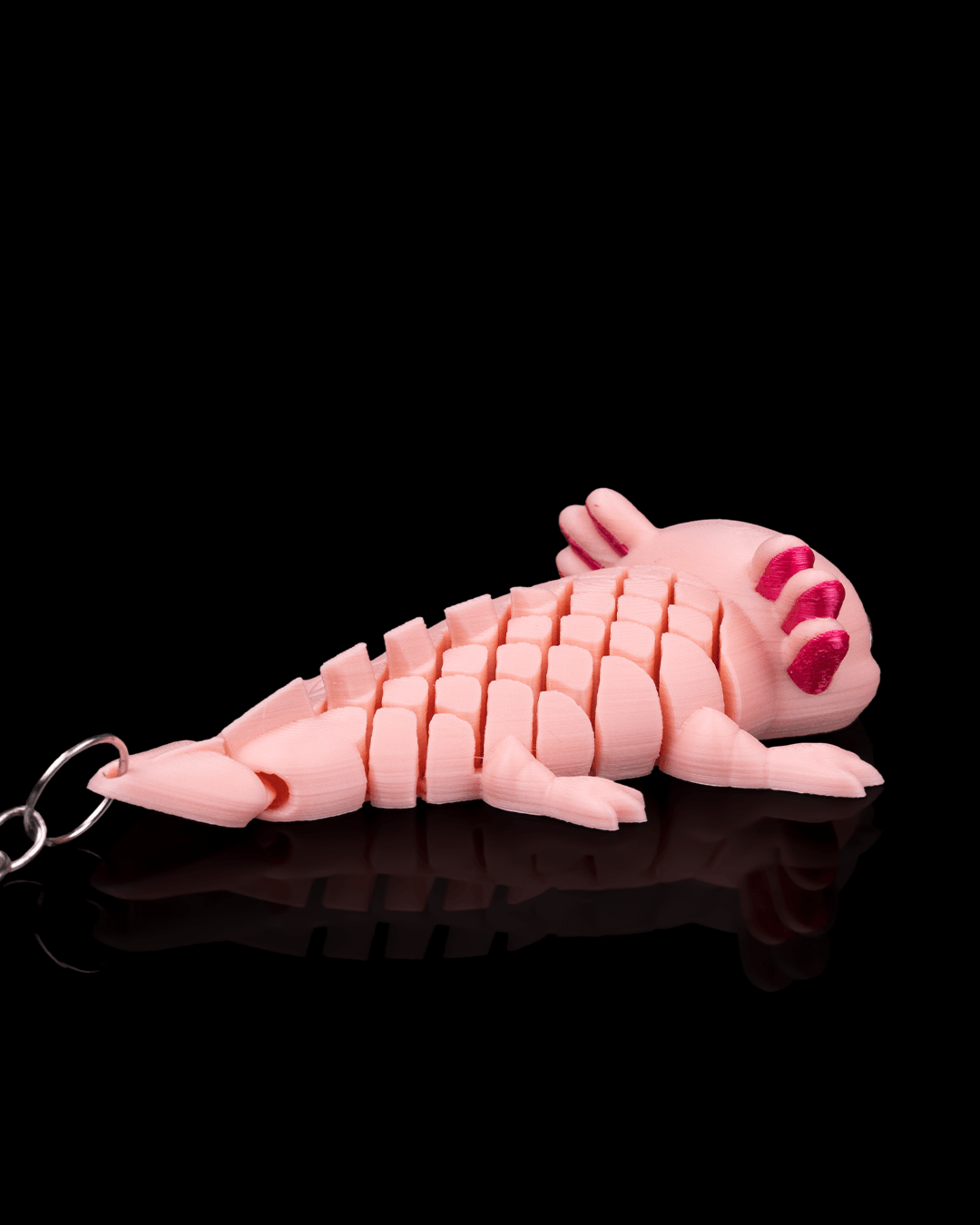 🌊 Ashley the Axolotl – 3D Printed Mesh Articulated Wonder! 🐾