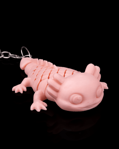 🌊 Ashley the Axolotl – 3D Printed Mesh Articulated Wonder! 🐾