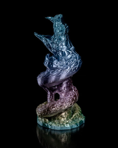 🎲 The Basilisk Dice Tower – Where Danger Meets Elegance! 🐍✨
