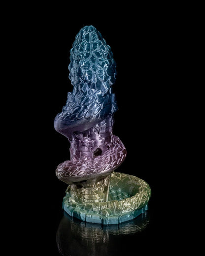 🎲 The Basilisk Dice Tower – Where Danger Meets Elegance! 🐍✨