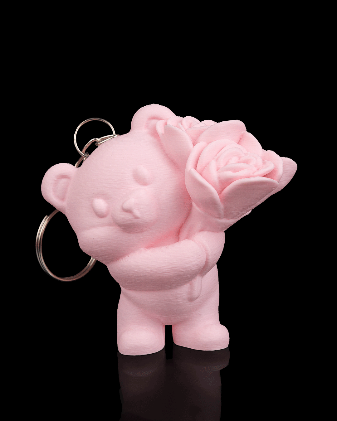 Bloom Bear Keychain | Cute Collectible Bear Charm | Valentine’s & Mother’s Day Gift