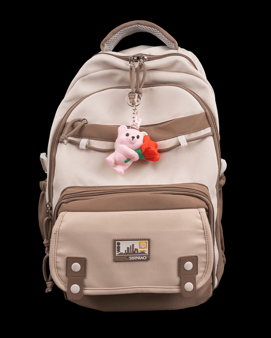 Bloom Bear Keychain | Cute Collectible Bear Charm | Valentine’s & Mother’s Day Gift