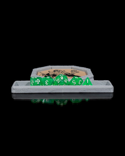 Class-ic Coaster and Dice Tray 🌀 Enhance Your Gaming Experience 🌀