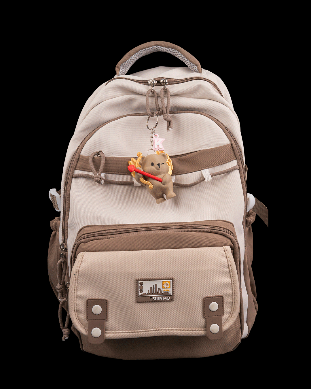 🧸✨ Cupid Cub – Keychain Bear (3D Printed Collectible)