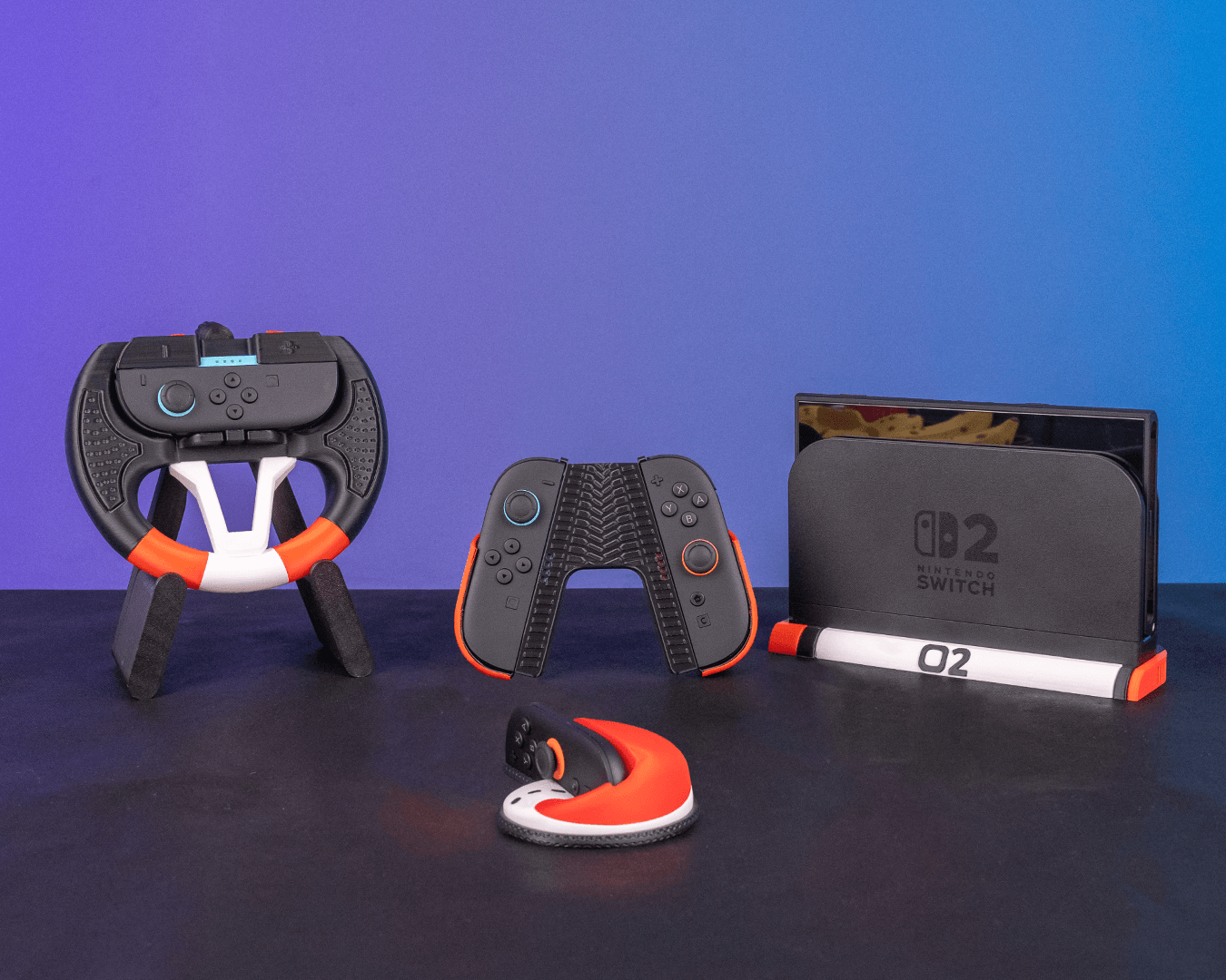 Nintendo Switch 2 – 3D Printed Dock Display & Joy-Con Holders 🎮✨