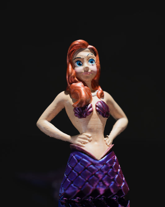 🧜‍♀️ Mandy the Mermaid – Articulated Ocean Enchantress! 🌊✨ | Unique Home Decor Gift – handcrafted 3D printed decor gift