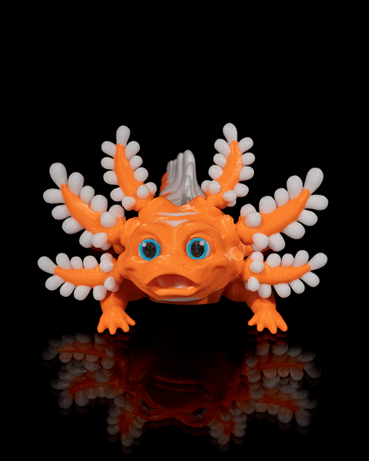 🦎 Dandy Candy 🌟 – The Cutest 3D Printed Axolotl Treat You’ll Ever Meet! – handcrafted 3D printed decor gift