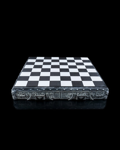 Unleash the Dark Side with the Demonic Chess Board ♟️🖤