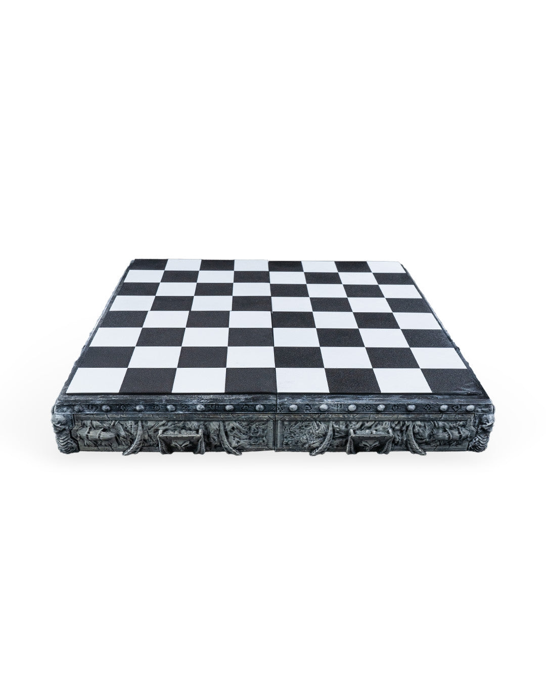 Unleash the Dark Side with the Demonic Chess Board ♟️🖤