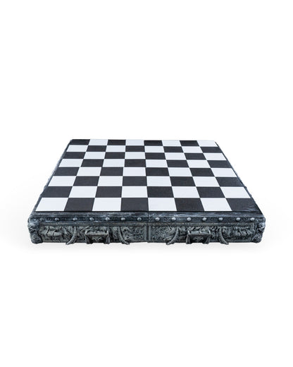 Unleash the Dark Side with the Demonic Chess Board ♟️🖤