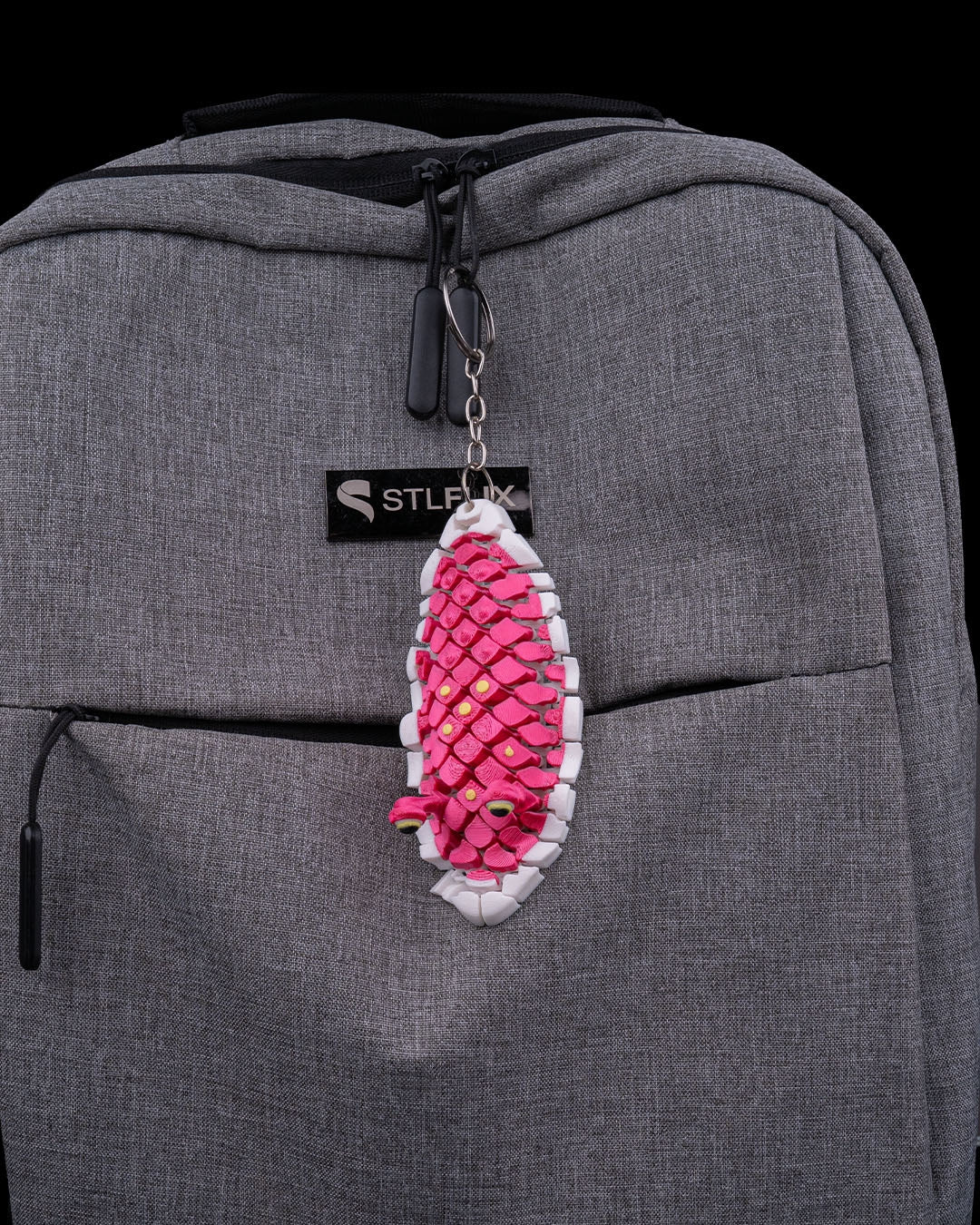 Doug, the Sea Slug — 3D Printed Mesh Articulated Keychain 🐌✨