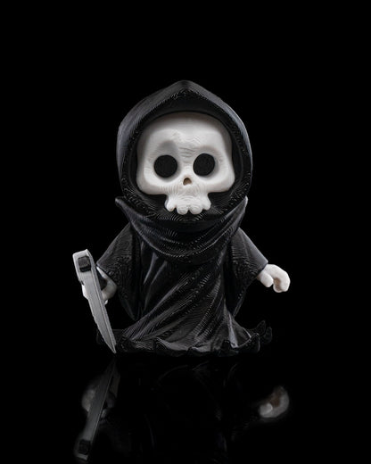 💀 Grisly Reaper – 3D Printed Grim Reaper Keychain 💀 – handcrafted 3D printed decor gift