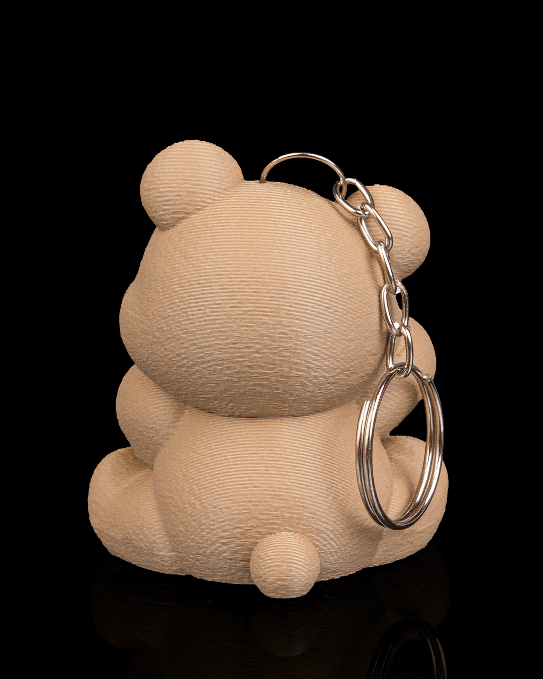 Heart Blossom Keychain Bear – Collectible 3D Printed Bear 💖🌸