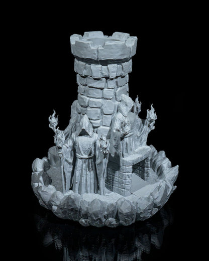 🔥 Unleash the Magic with the Mad Wizard Dice Tower! 🔥