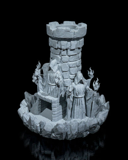 🔥 Unleash the Magic with the Mad Wizard Dice Tower! 🔥